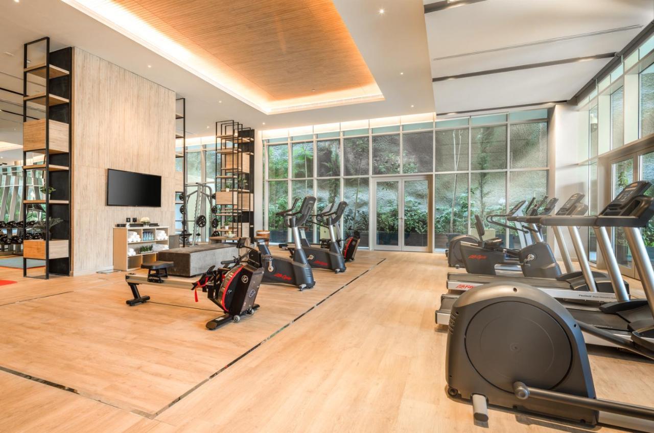 Citadines Abha Apart otel Dış mekan fotoğraf The gym at the hotel
