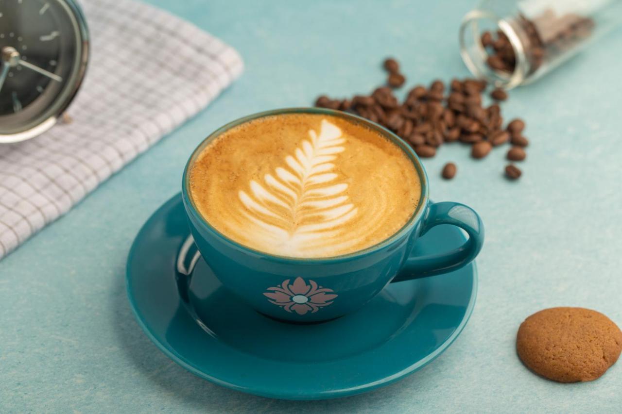Citadines Abha Apart otel Dış mekan fotoğraf A cup of cappuccino